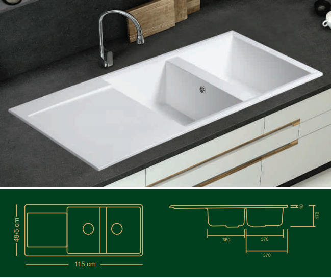 سینک گرانیتی مدل G-900