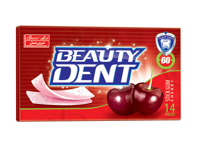 آدامس استیک بیوتی دنت 14 عددی گیلاس