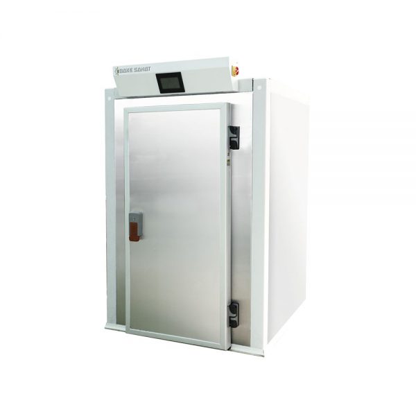 Shock freezer with a capacity of two 60x80 carts