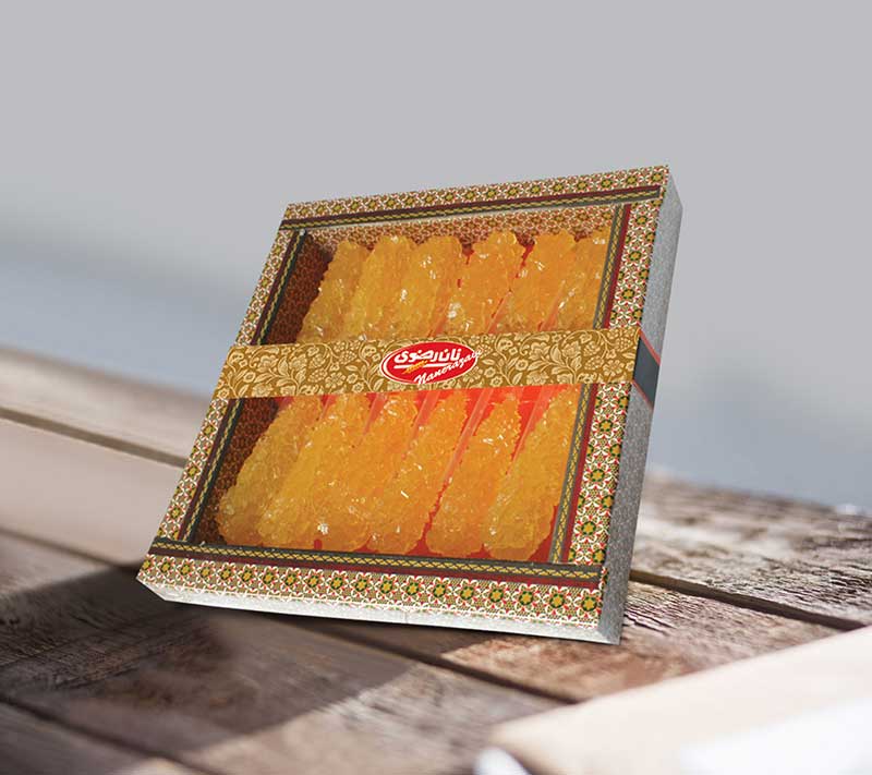 نی نبات زعفرانی 12 عددی