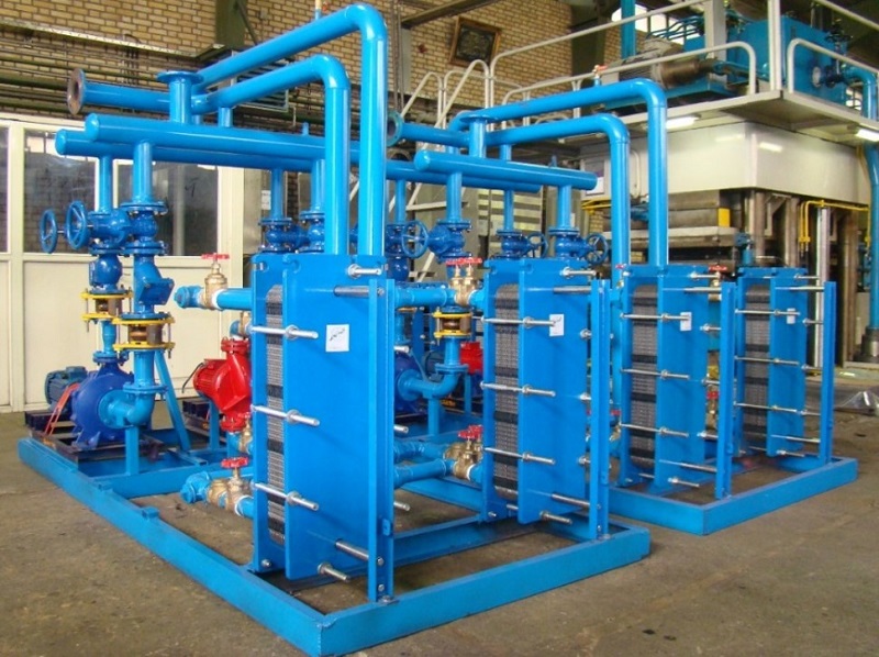 پکیج تولید آب گرم و آب گرم مصرفی