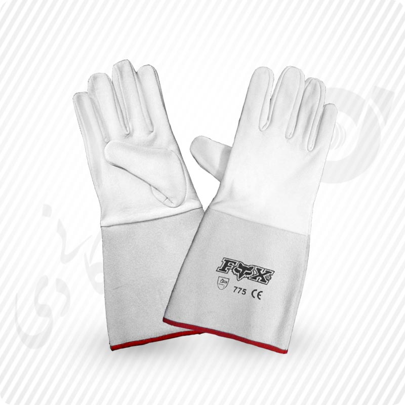 دستکش ایمنی جوشکاری ارگون، ساق بلند ( کد: 775)