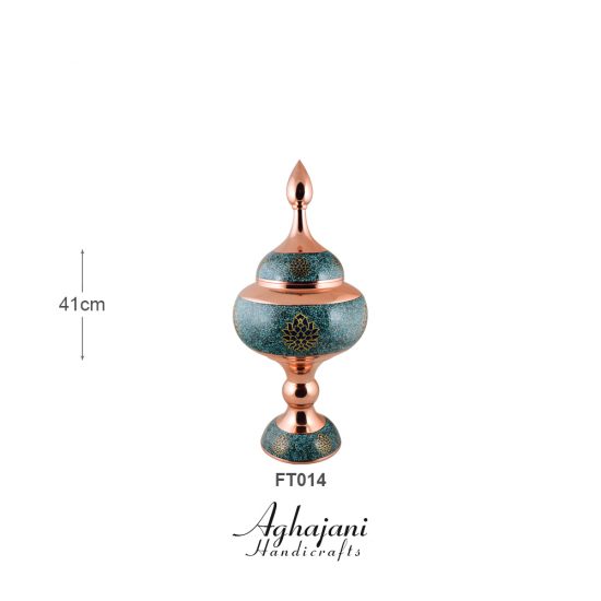 شکلات خوری 30 فیروزه کوب (ترنج) برند آقاجانی