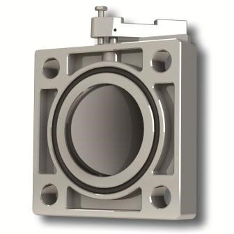 Butterfly radiator valve