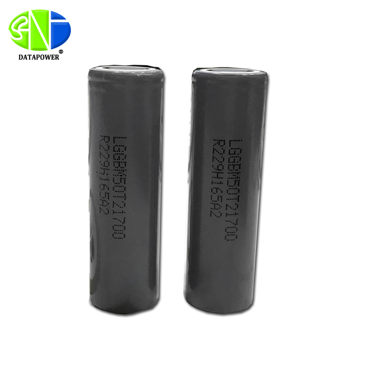 ظرفیت بزرگ باتری لیتیوم یونی 5000mah 3.7v 21700 سلول باتری