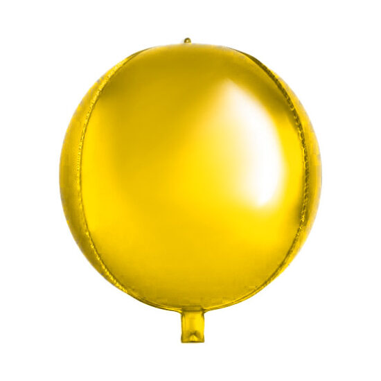 بادکنک فویلی ۴ بعدی طلایی