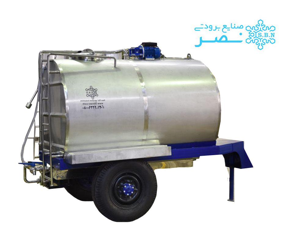 Calf milk storage tank