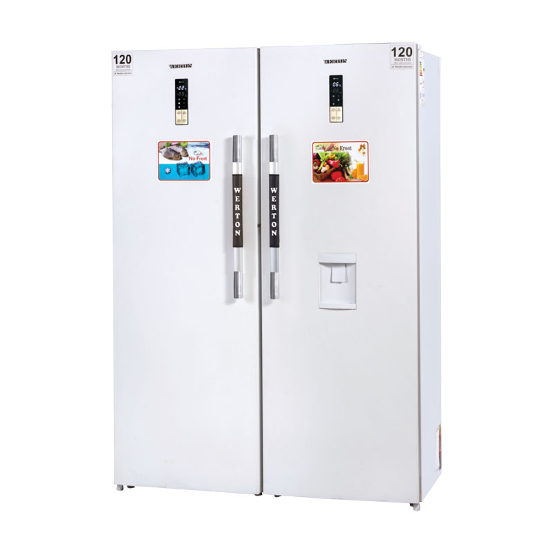 Refrigerator, double freezer 22 feet width 65