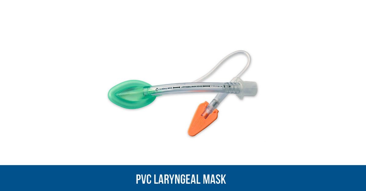Laryngeal mask (PVC plastic)