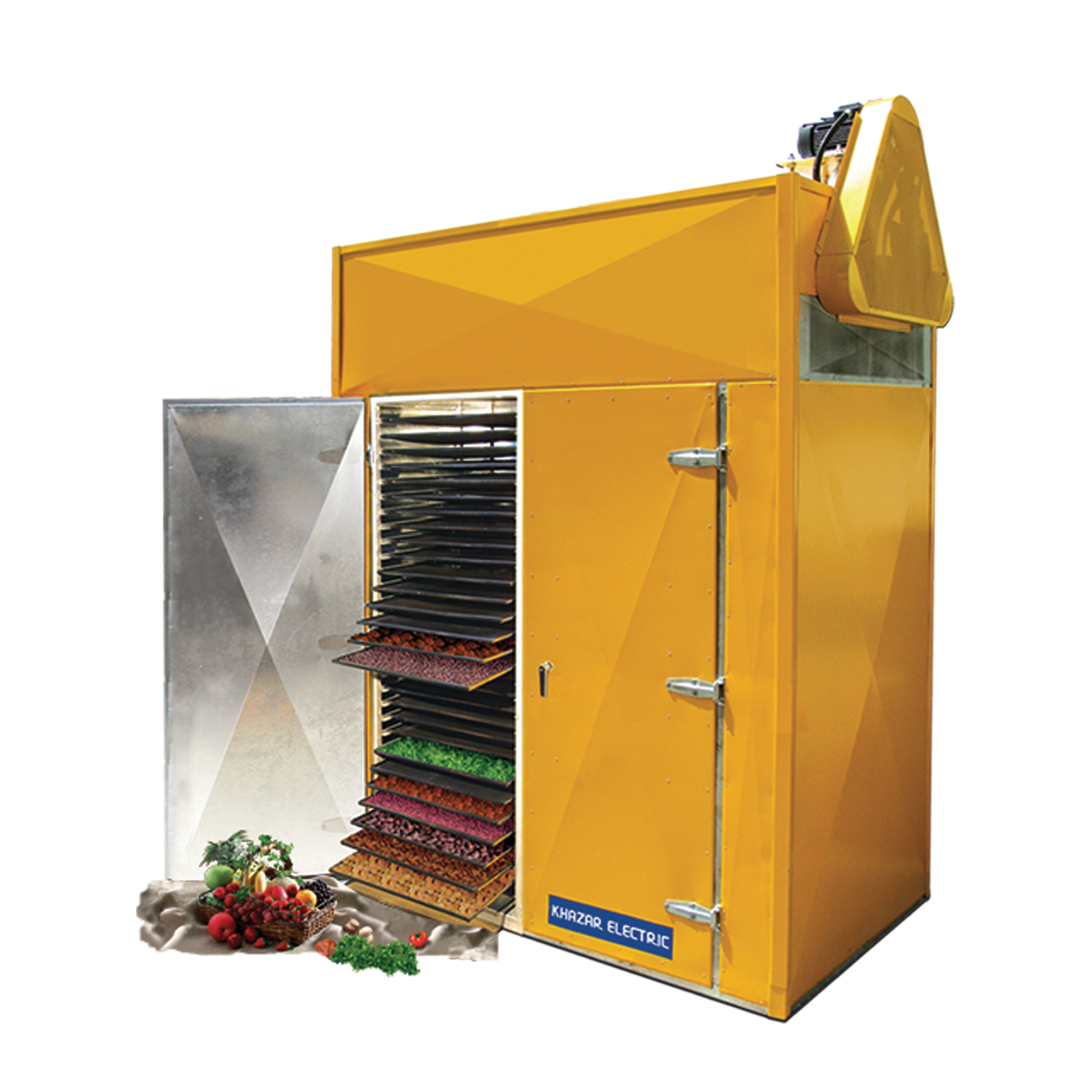 خشک کن میوه ،سبزی و قارچ کابینتی