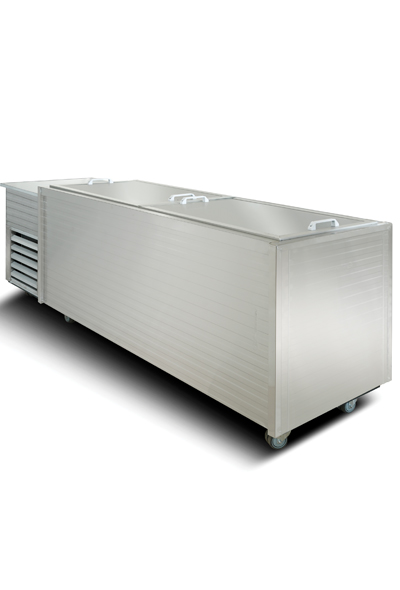 6-door refrigerator and freezer