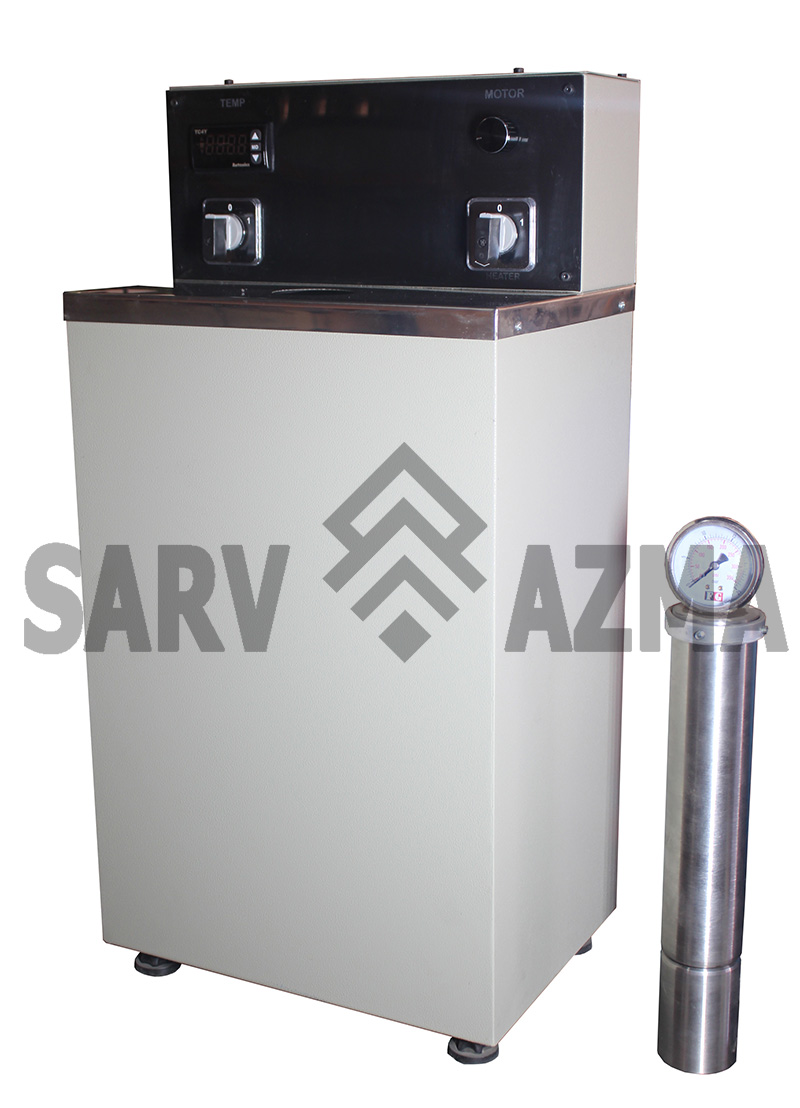 دستگاه آزمايش فشار بخار مايعات (RVP)