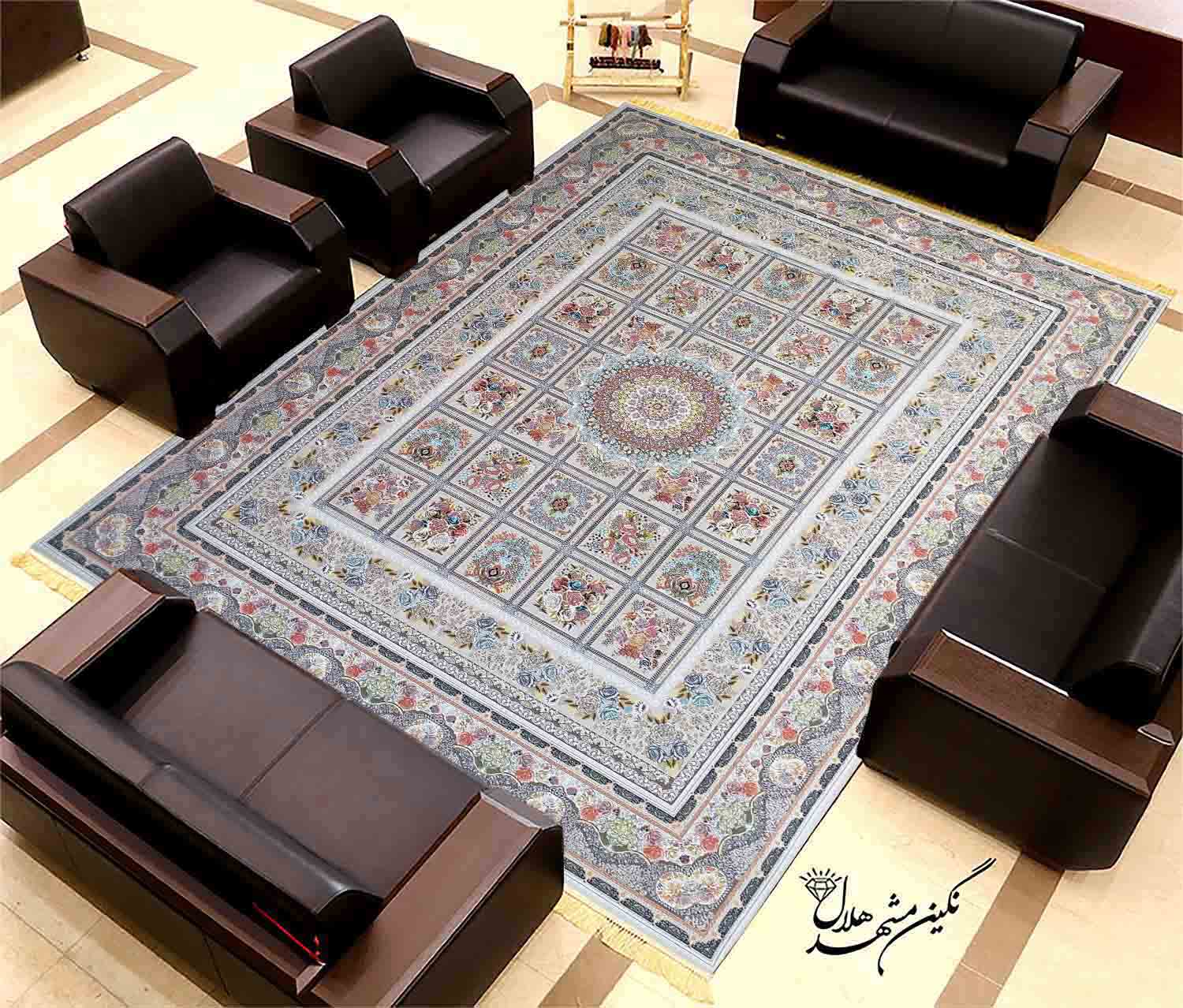 فرش خشتی طرح شانیا