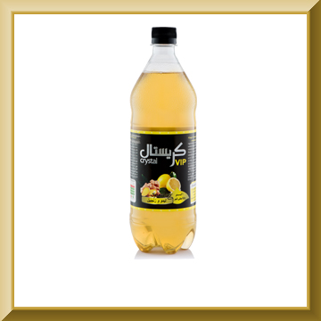 Lemon and ginger carbonated drink 1 liter