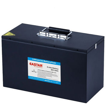 60V 40Ah lithium ion battery pack with BMS