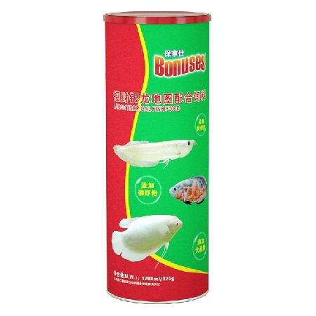 غذای ماهی گرمسیری بزرگ