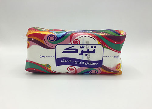 دستمال کاغذي 400برگ