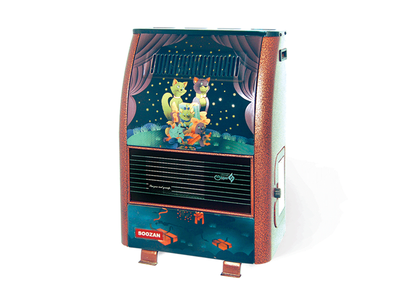 SINA 7000 model gas heater (children's design)