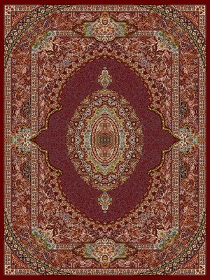 فرش 1000 شانه طرح افرا