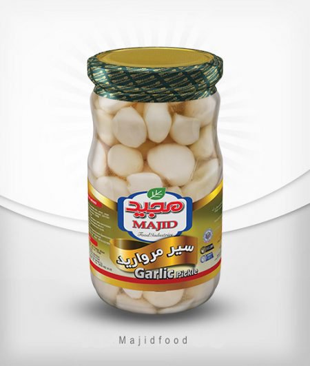 ترشی سیر مروارید 670 گرمی