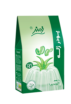 پودر ژله با طعم آلوئه ورا