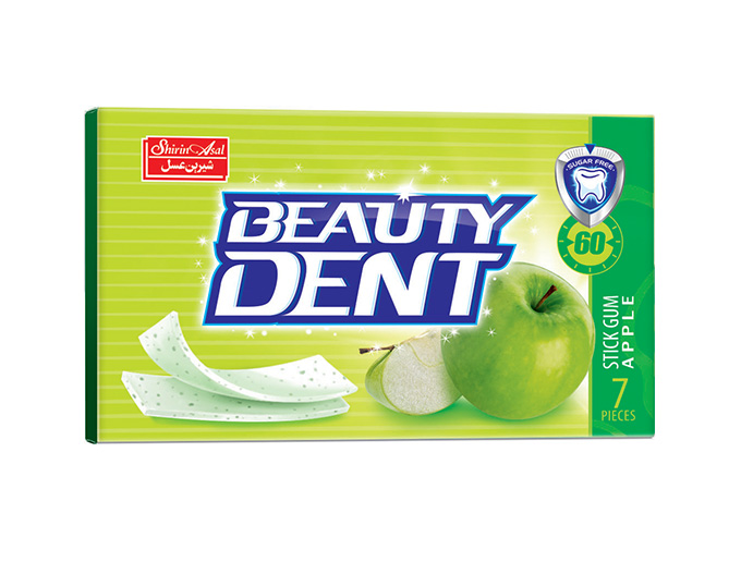 آدامس استیک بیوتی دنت7 عددی سیب