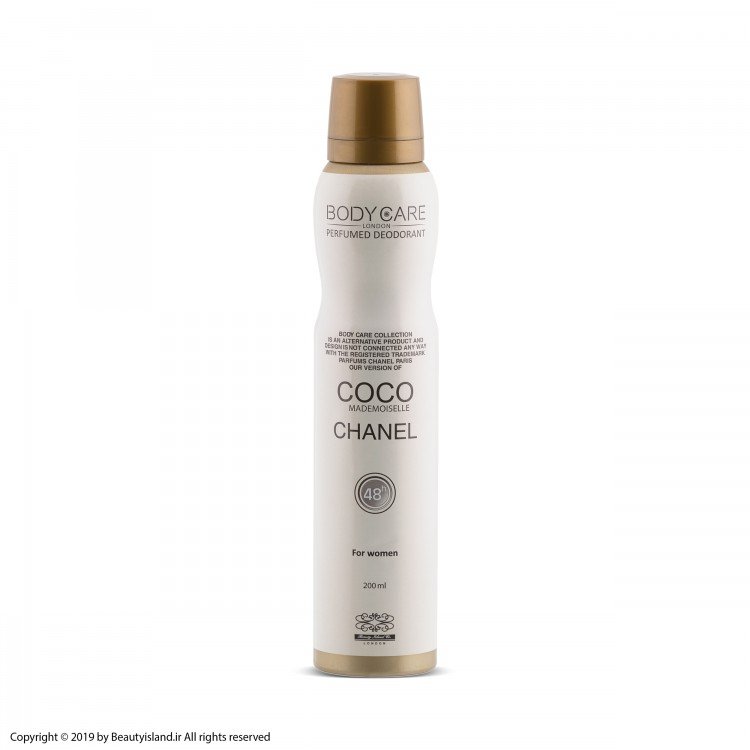 اسپری دئودورانت زنانه کوکو مادمازل شنل بادی کر