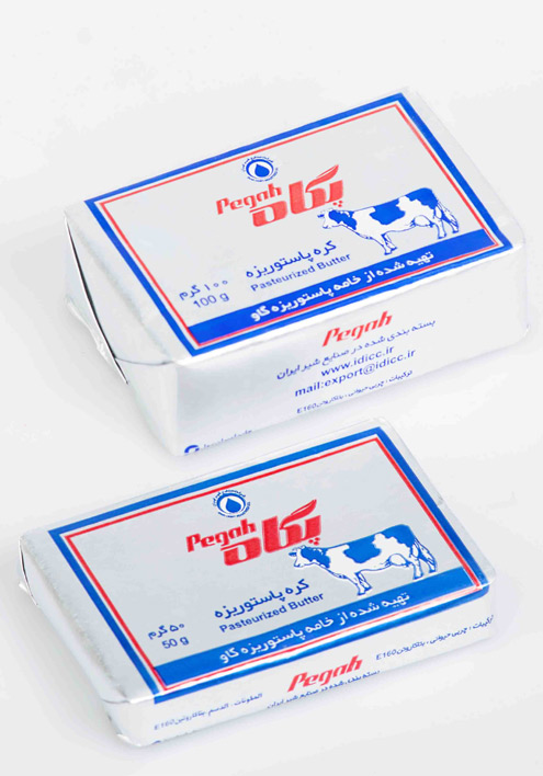 Pasteurized butter