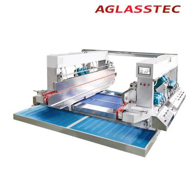 Glass Double Edger Processing Machine with Automatic Measuring Table