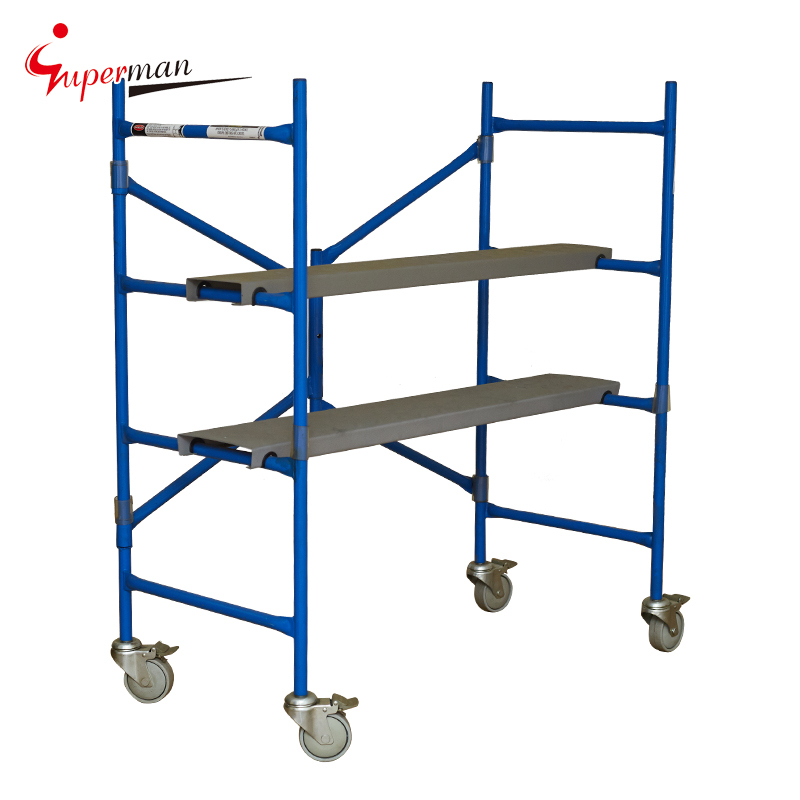 6' foldable rolling scaffold