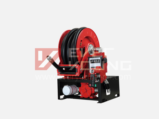 DISPENSER UNIT WITH HOSE REEL