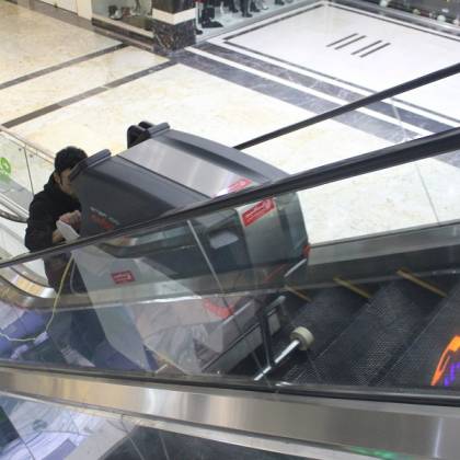 دستگاه پله برقی شوی ESCALATOR CLEANER - STEP100