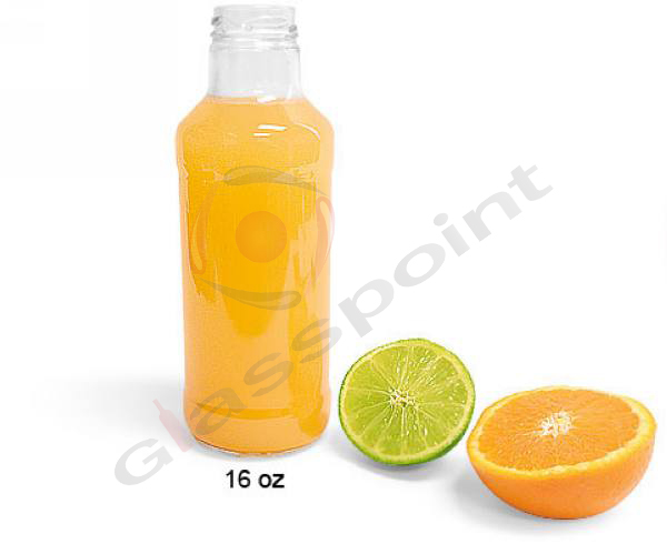 16oz juice glass bottles