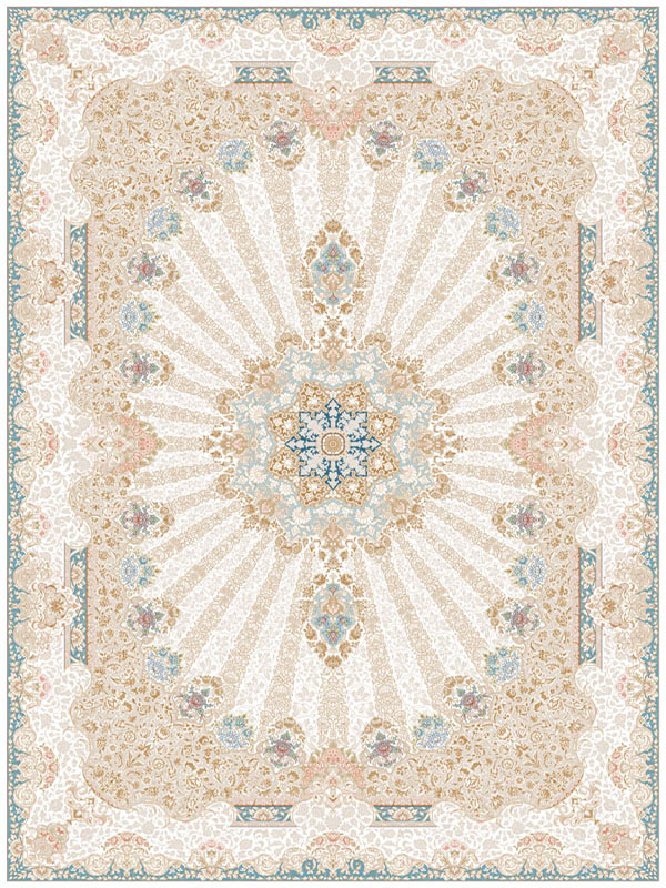 فرش 1000 شانه طرح دلسا