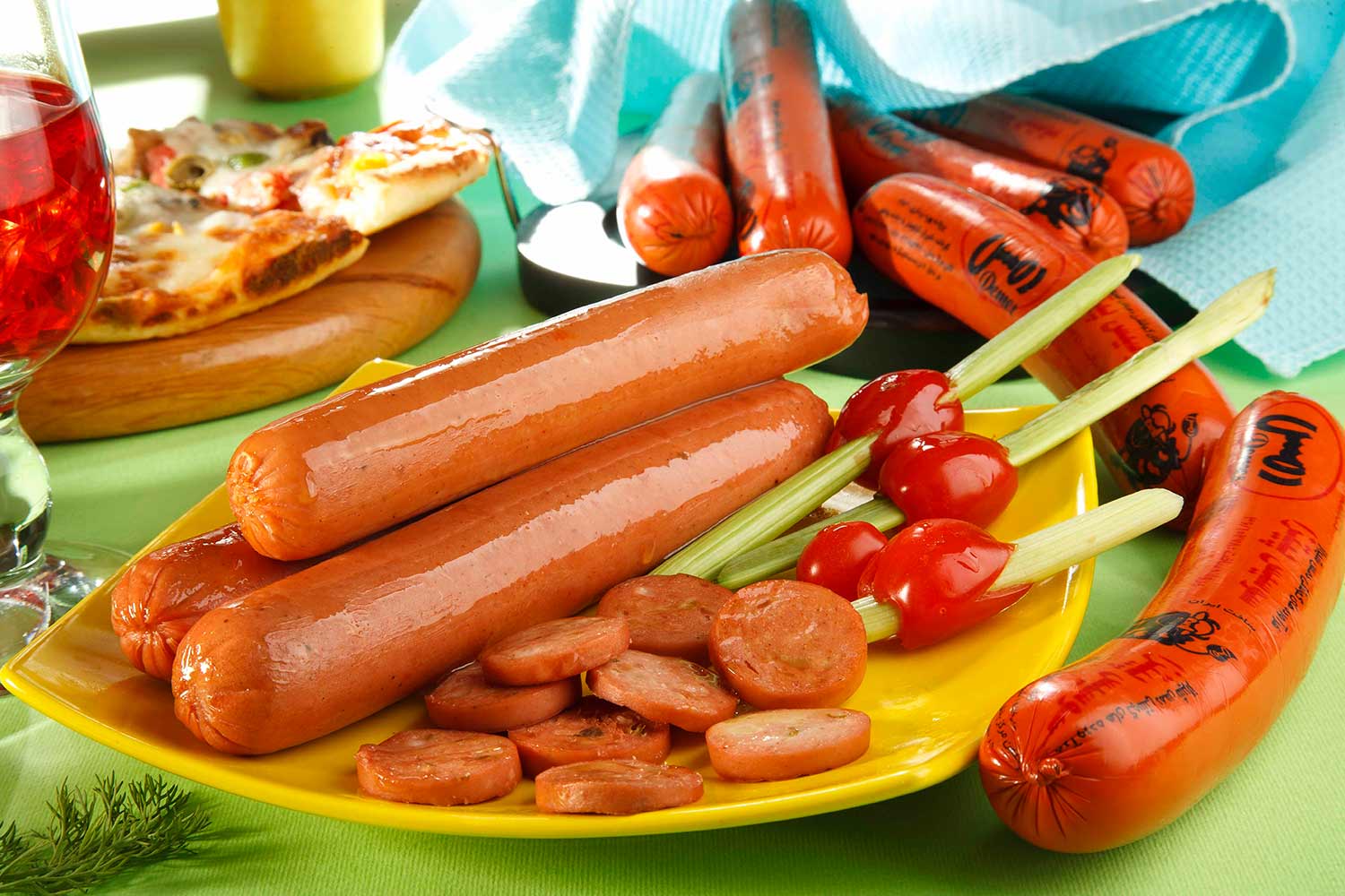 سوسیس پیتـزا 55%