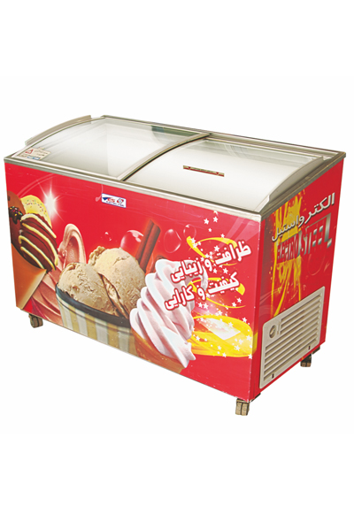 Refrigerator and freezer medium cold flower