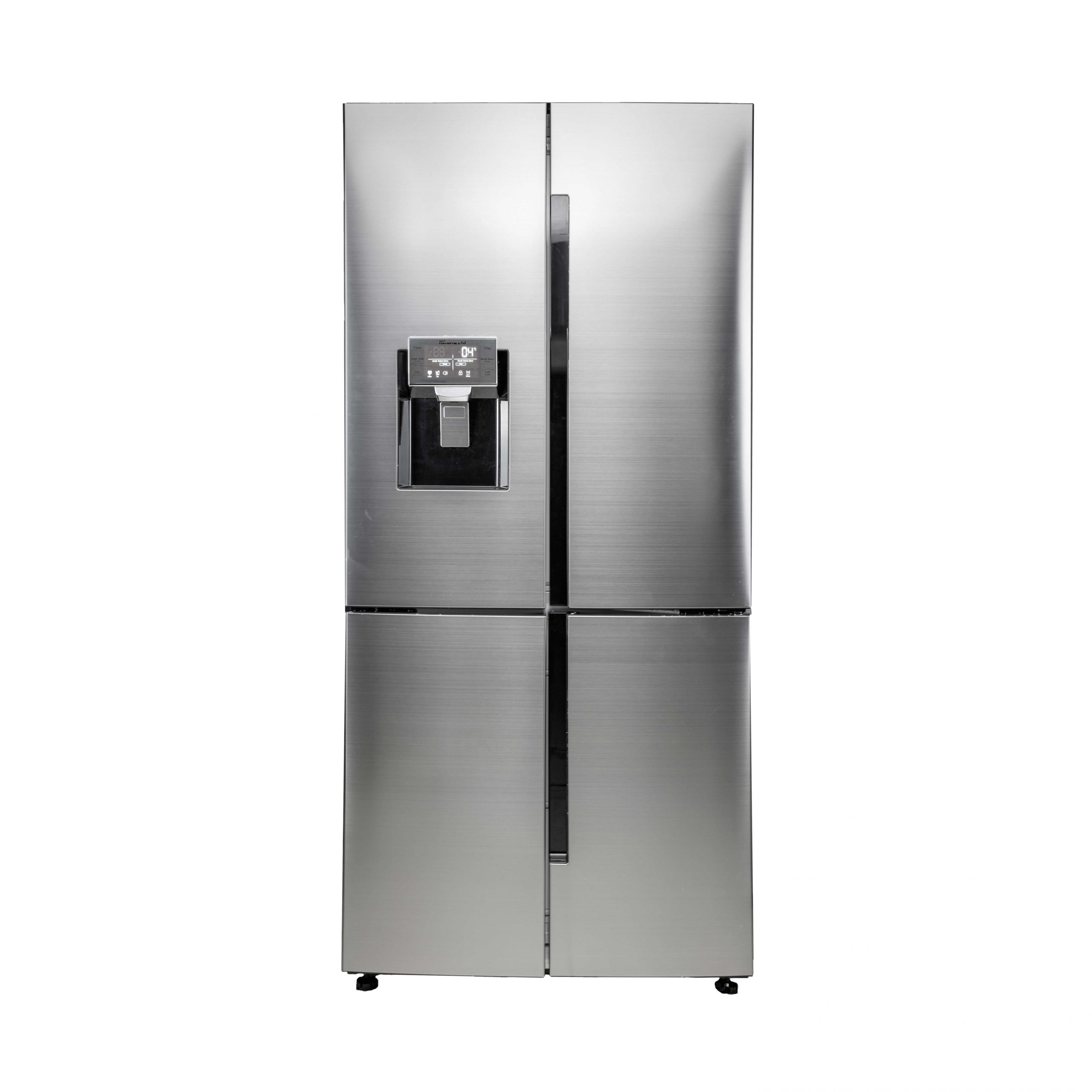 Tesla side by side refrigerator freezer