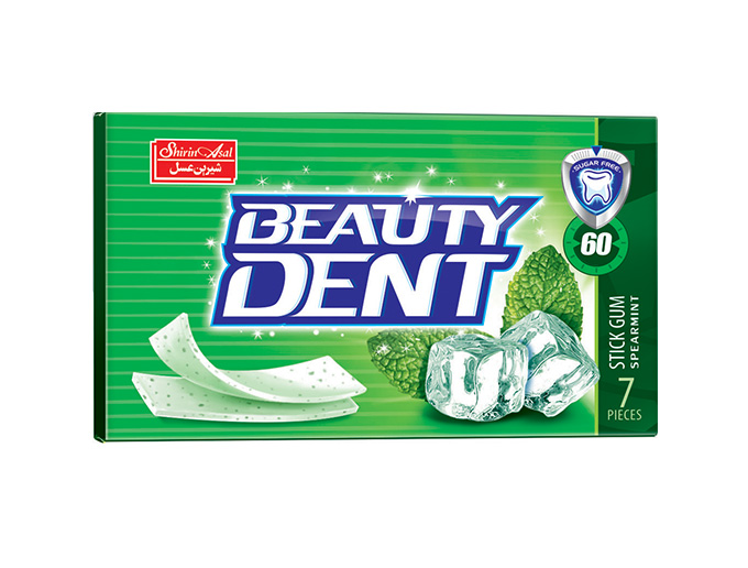 آدامس استیک بیوتی دنت 7 عددی اسپیرمینت