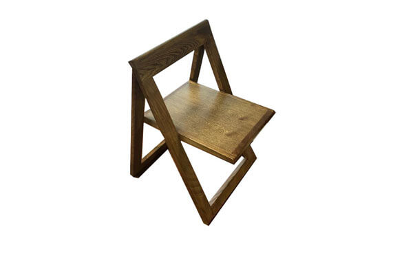 صندلی چوبی دو مثلث-sa2107