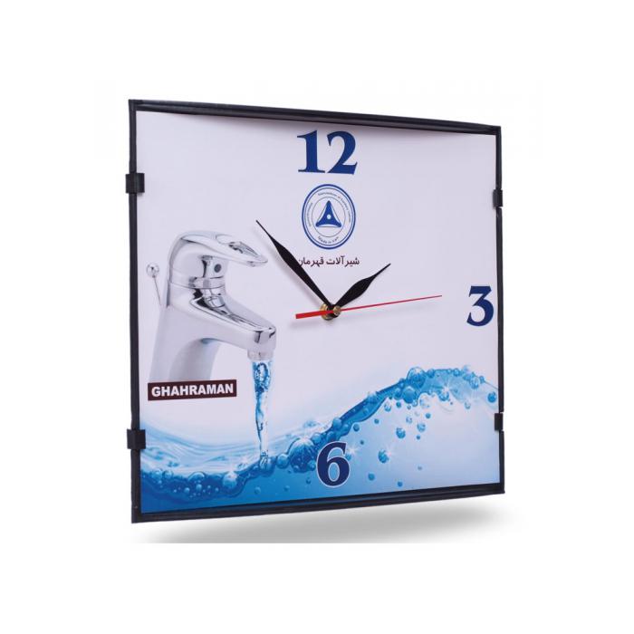 Advertising wall clock TV model