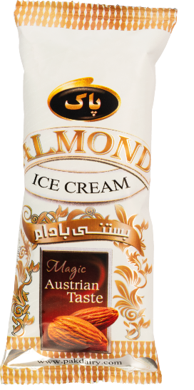 بستنی چوبی بادامی