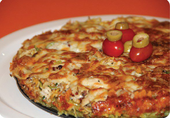 کوکو قارچ و سیب زمینی