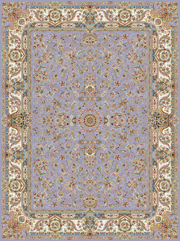 فرش 1200 شانه طرح افشان خطیبی