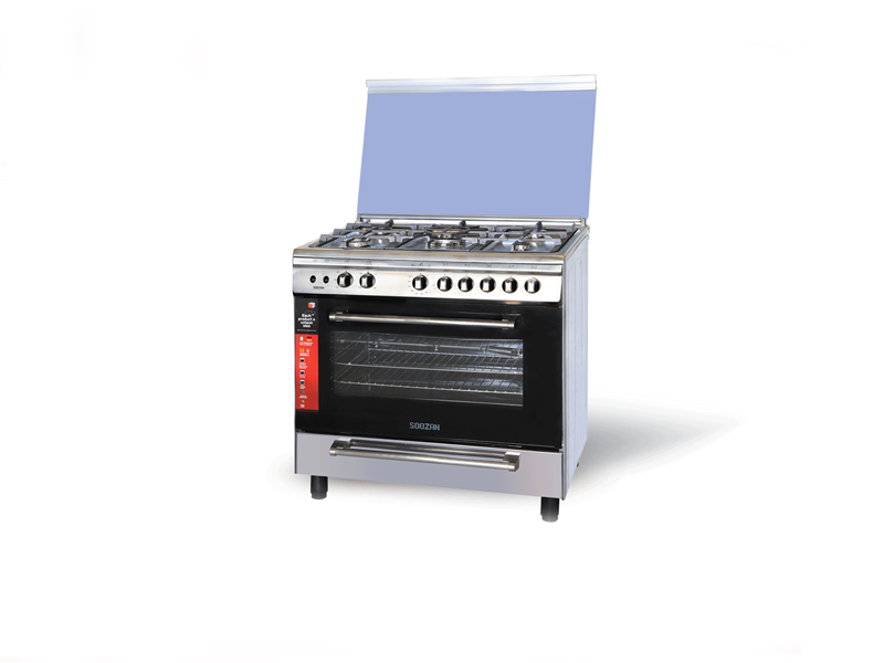 Fardar gas stove, all steel, Negin model