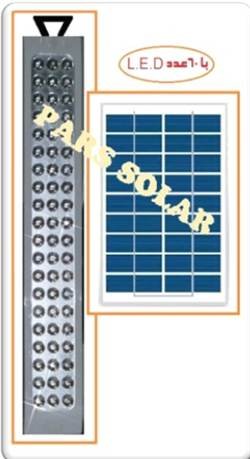 Emergency charging light with solar power supply