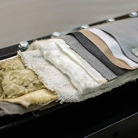 Fireproof fabric fittings