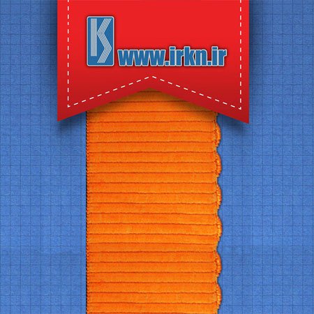 کش پهن رنگی