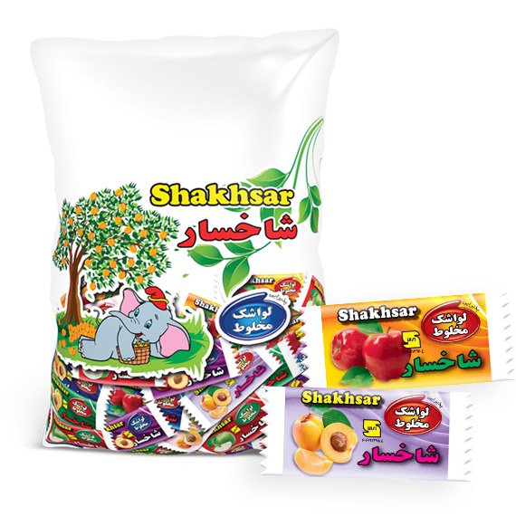 لواشک پاکتی 900 گرمی