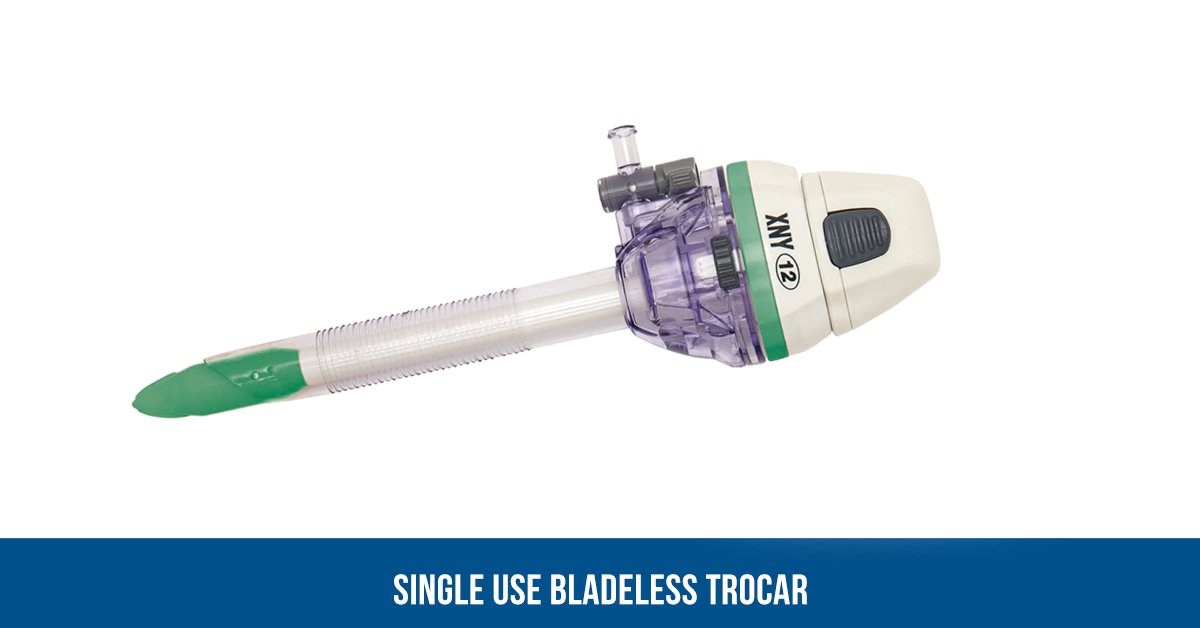 Disposable trocar without blade
