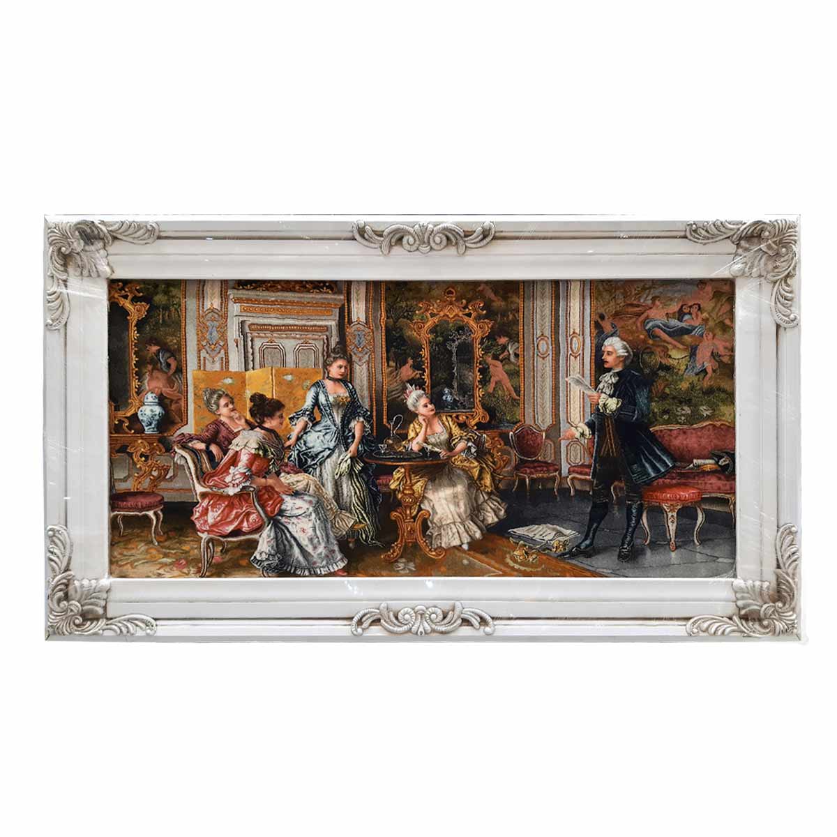 تابلو فرش کلاریس طرح شاعر جوان